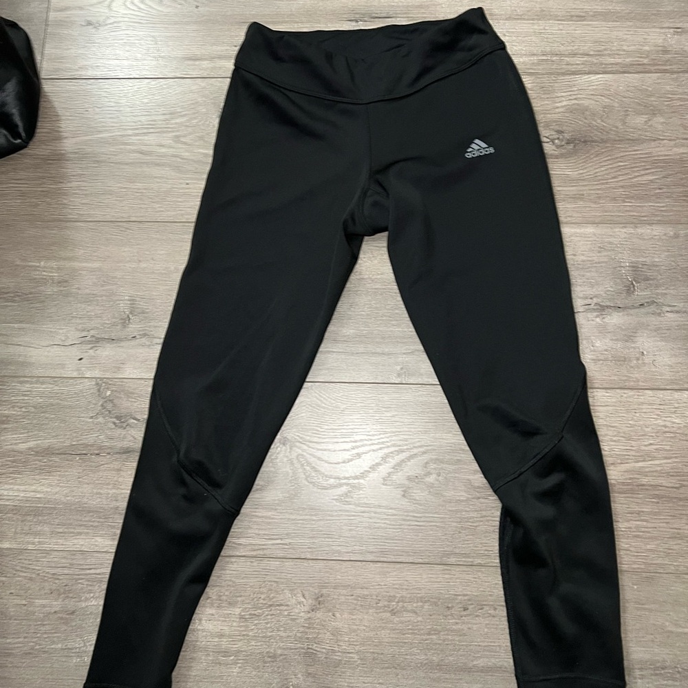 Adidas Black Leggings with Logo